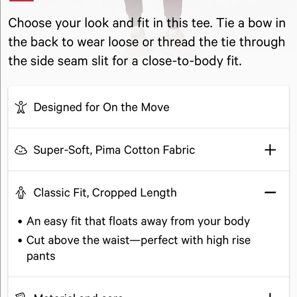 Lululemon It’s a Tie Short Sleeve in Pink Mist - Picture 6 of 7